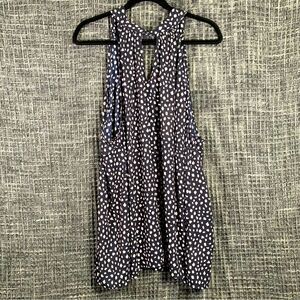 PLEIONE Sleeveless High-Neck Blouse Lightweight Shirt Tank Women's Plus 3X #883